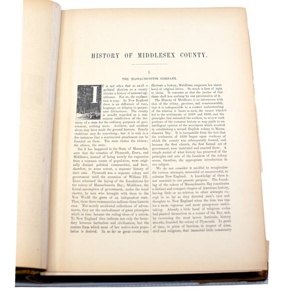History of MIddlesex County Massachusetts Vols 1 & 2 by S.A. Drake [Set of 2] - Picture 10 of 16
